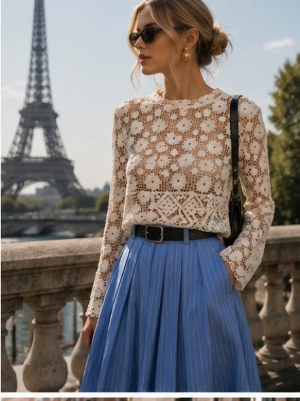 Zara crochets top bloggers fav